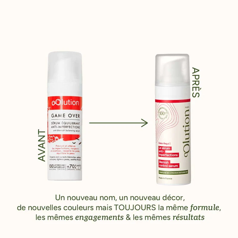 Le sérum anti-imperfections