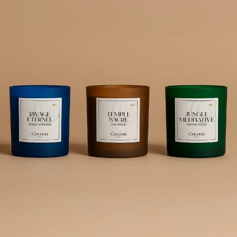 TRIO BOUGIES DE RELAXATION