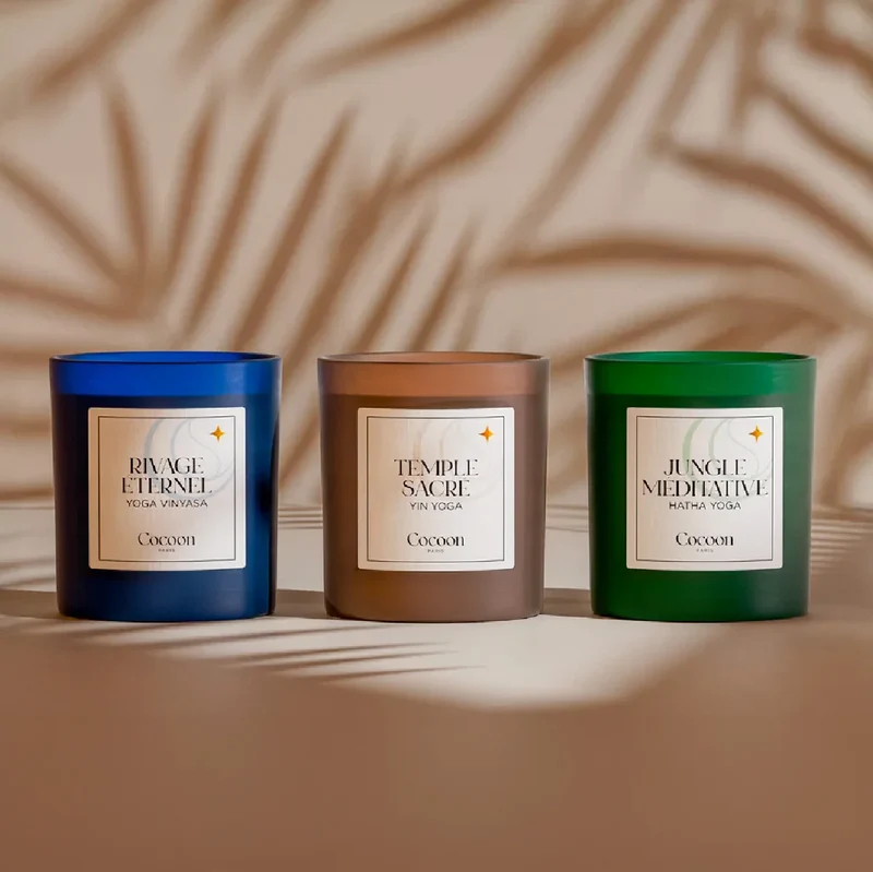 TRIO BOUGIES DE RELAXATION