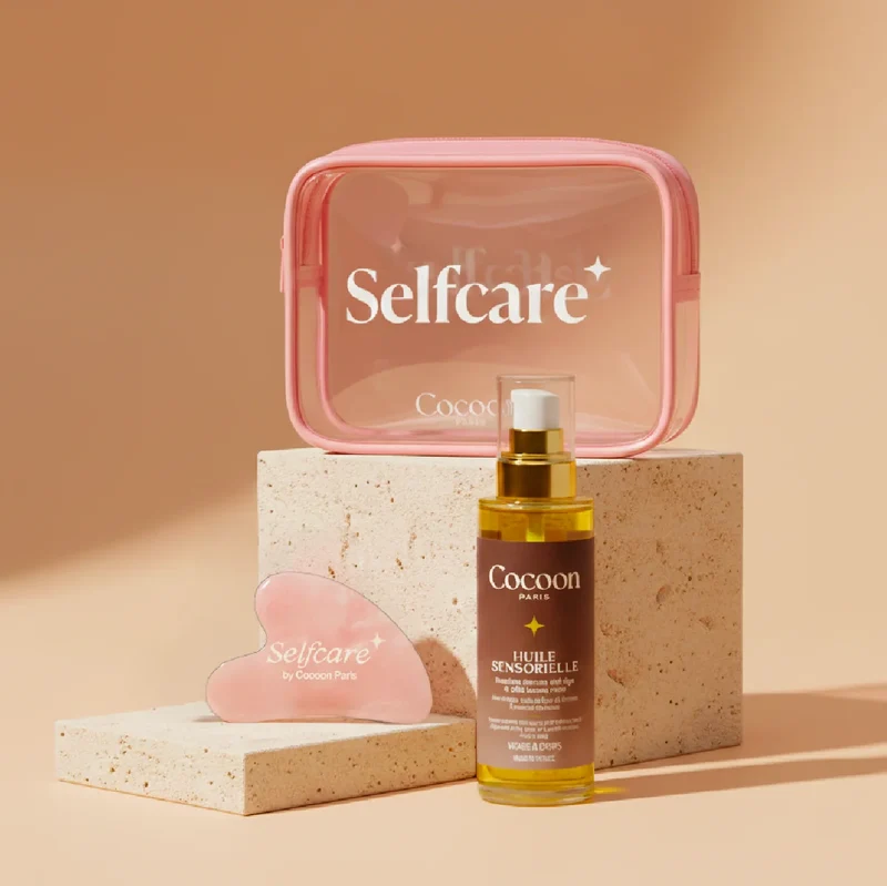 COFFRET HUILE SENSORIELLE & GUA-SHA