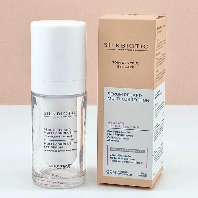 SILKBIOTIC Soin contour des yeux Sérum regard multi-correction - 15 ml