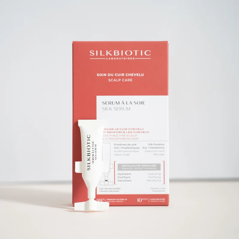 SILKBIOTIC – Sérum cuir chevelu à la soie – 10x5ml