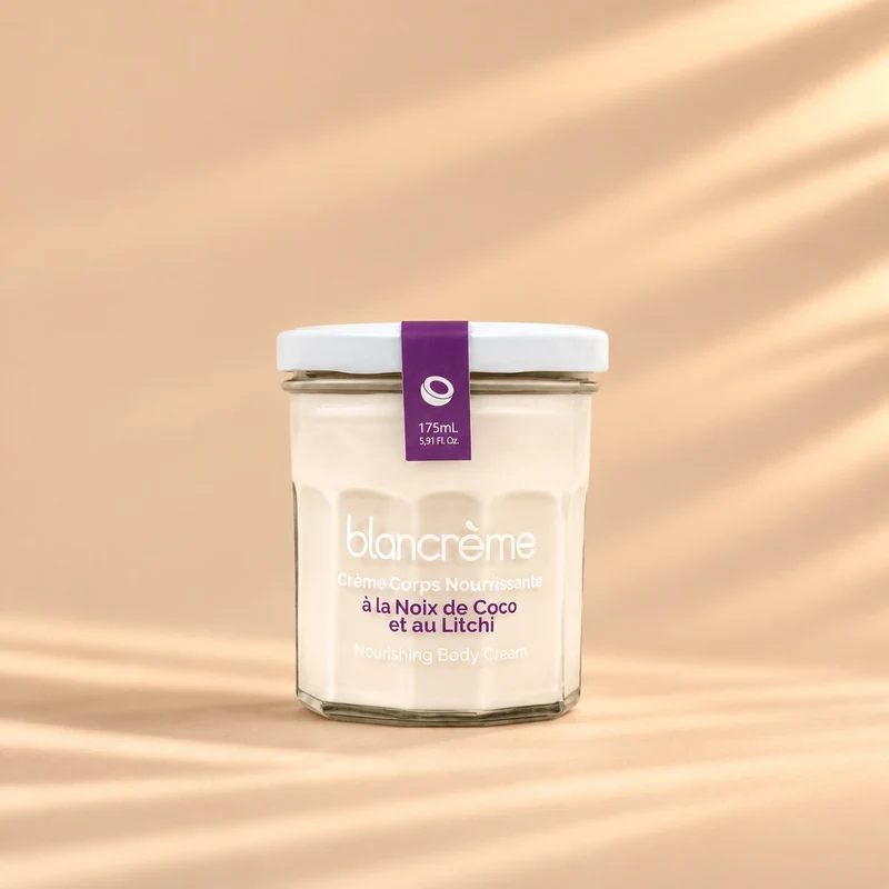 Crème corps nourrissante - Noix de Coco & Litchi