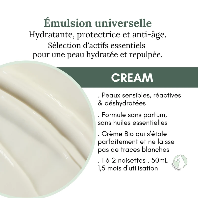 Emulsion universelle CREAM