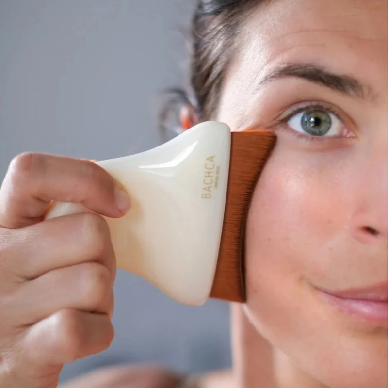 Brosse visage drainage lymphatique
