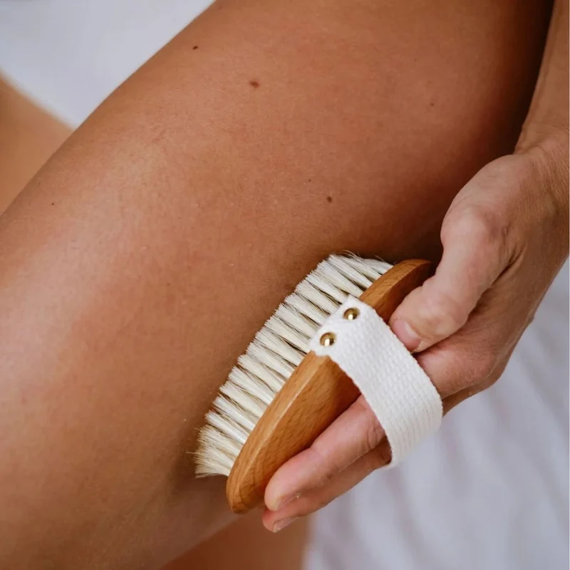 Brosse corps brossage à sec