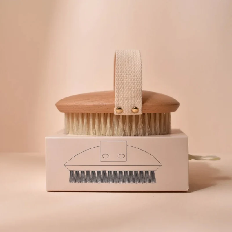 Brosse corps brossage à sec