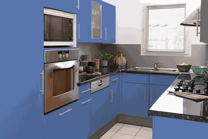 Klebefolie Premium Unimatt Blau