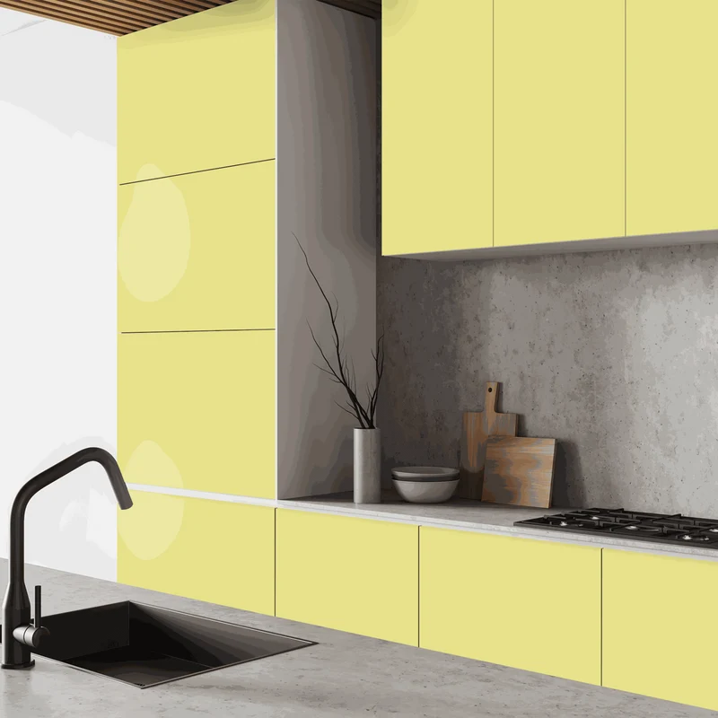 Klebefolie Premium Unimatt Gelb