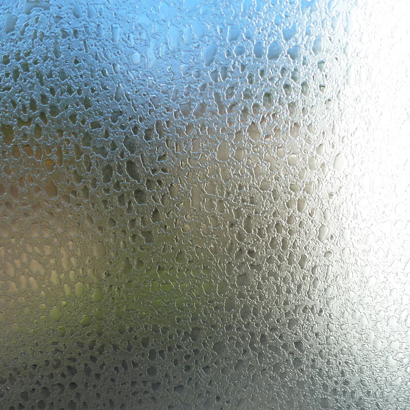 Vitrostatic Sichtschutzfolie Fenster "Wassertropfen"