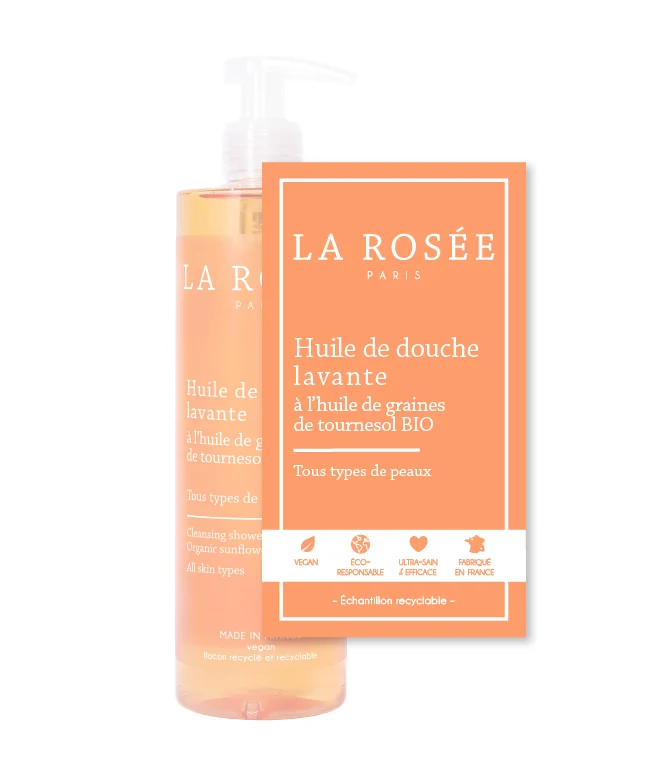 Echantillon huile de douche lavante - 3 mL