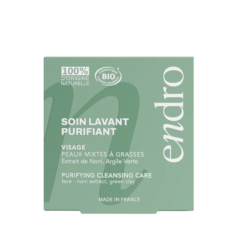 Endro Cosmétiques • Soin Lavant Purifiant solide