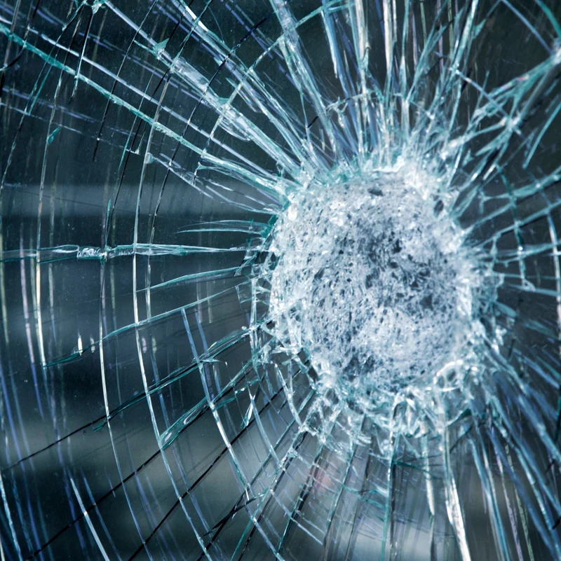 Splitterschutzfolie für Fenster