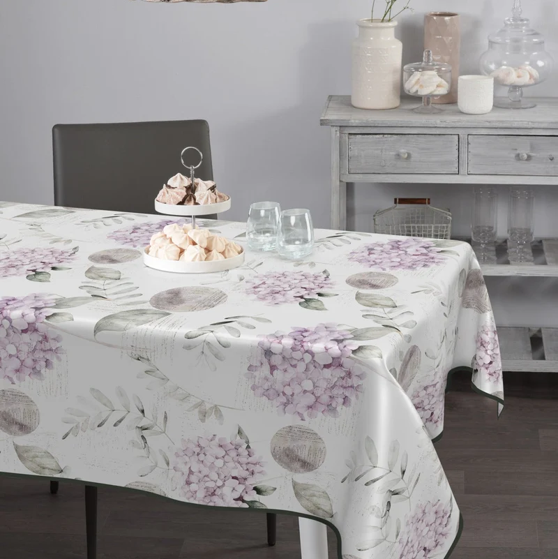 Wachstischdecke Premium Blumen