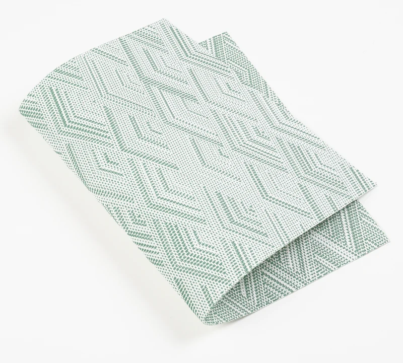 gewebtes Tischset Geometrie
