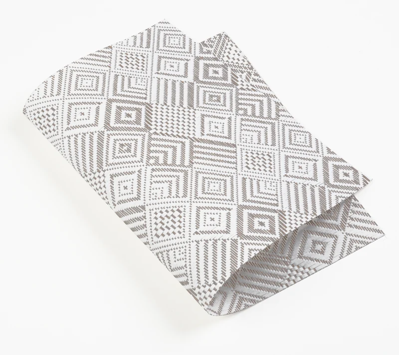 gewebtes Tischset Geometrie