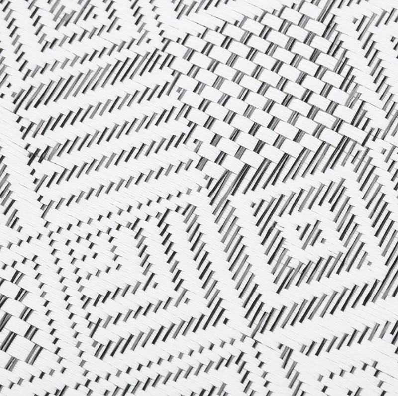 gewebtes Tischset Geometrie