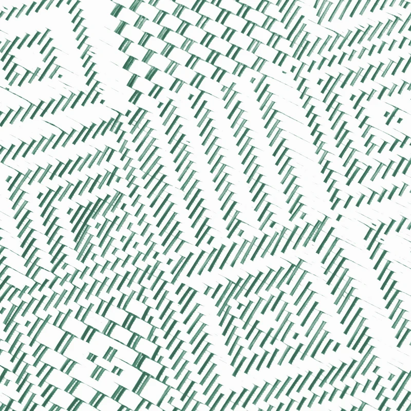 gewebtes Tischset Geometrie