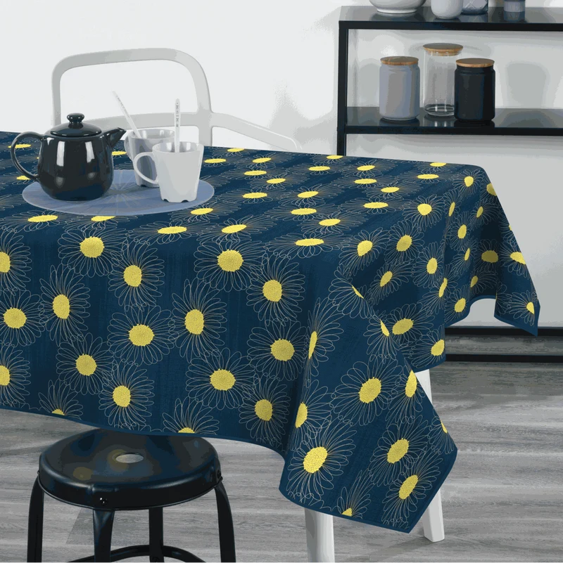 Textile Tischdecke Blumen