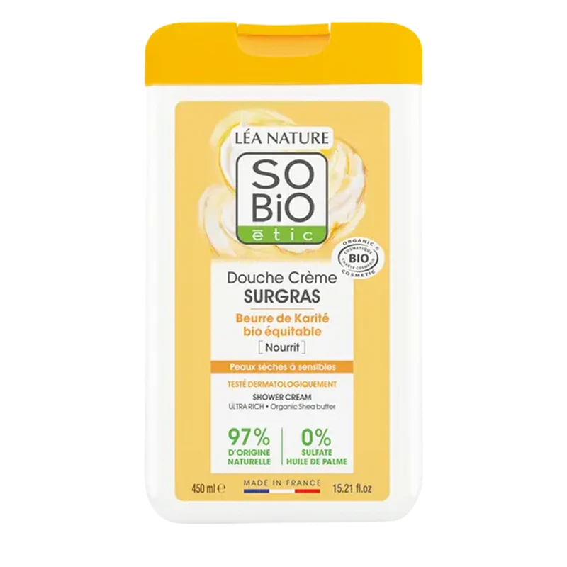 So Bio étic • Douche crème surgras beurre de karité bio
