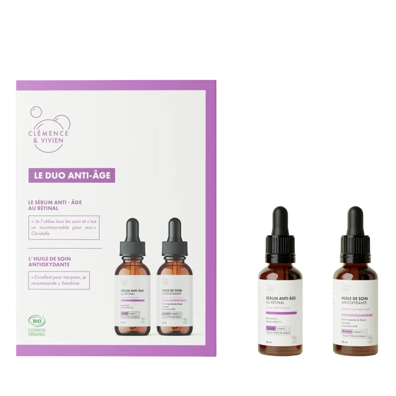 Clémence & Vivien • Coffret Duo Anti-Âge