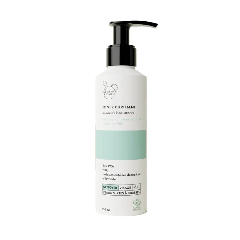 Clémence & Vivien • Toner purifiant aux actifs équilibrants