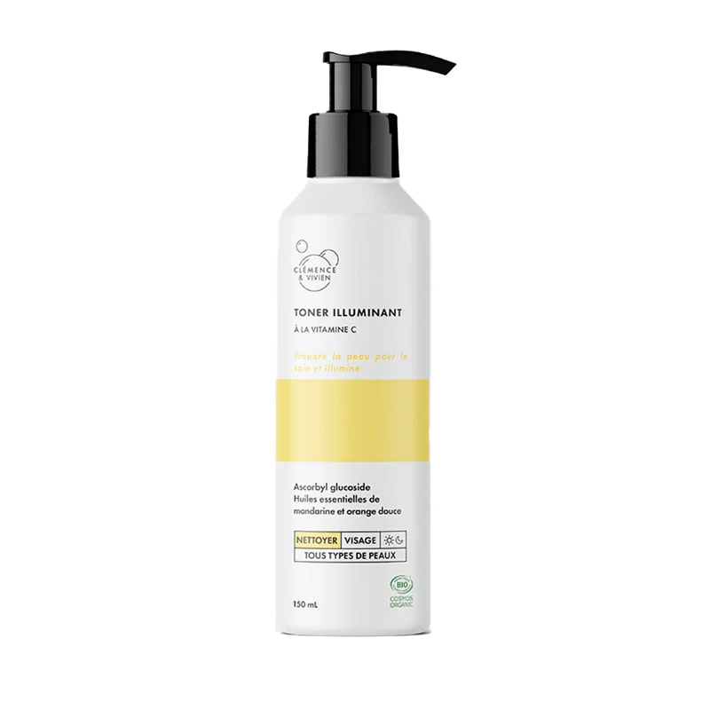 Clémence & Vivien • Toner illuminant à la vitamine C