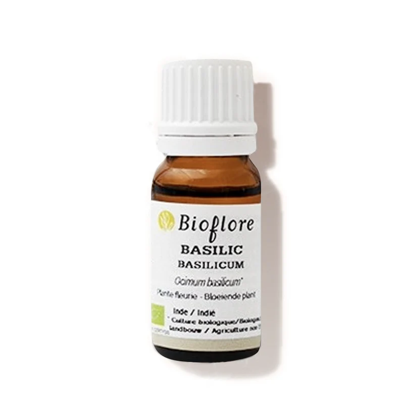 Bioflore - Huile essentielle de Basilic exotique bio - 10 ml