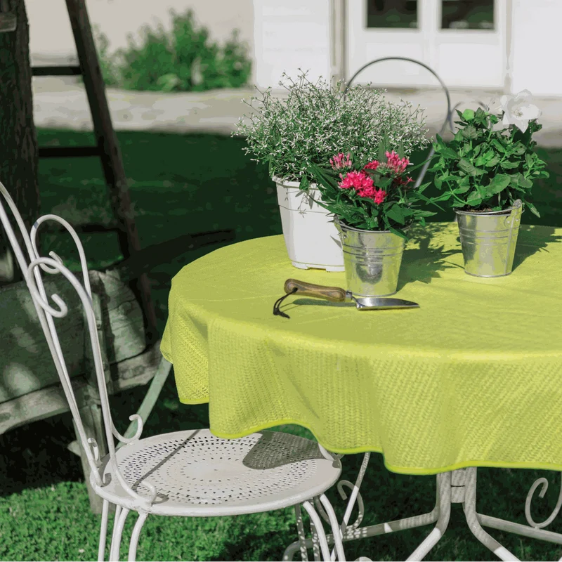 Gartentischdecke Anisgrün