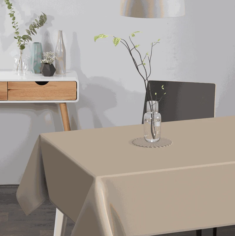 Textile Tischdecke Uni
