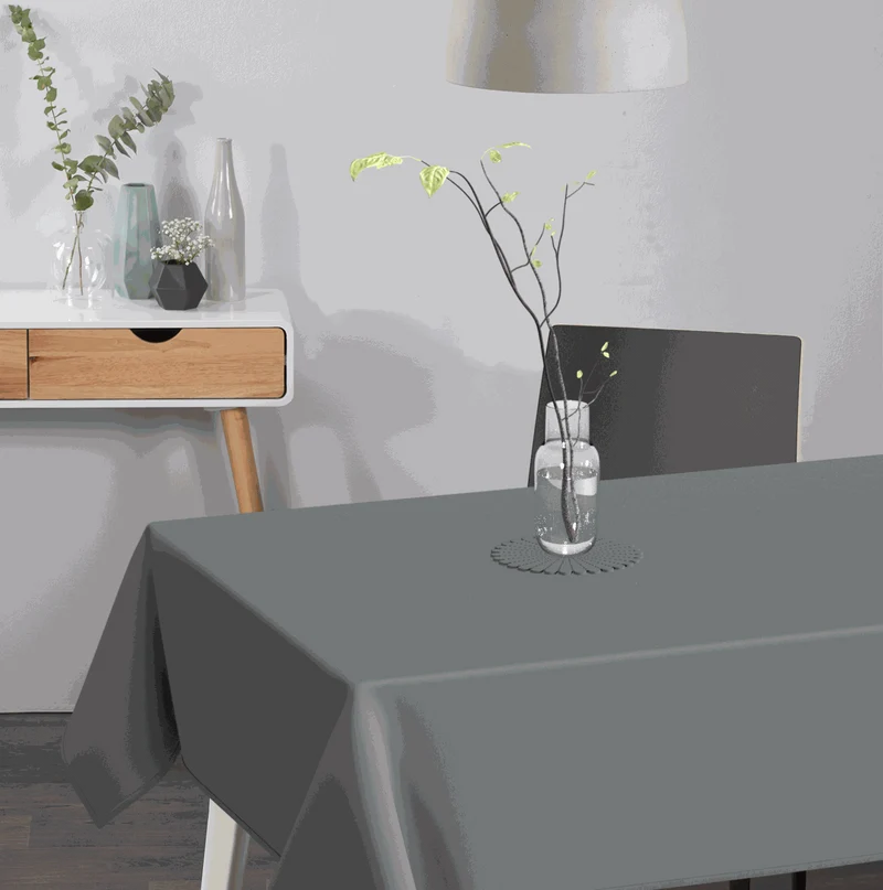 Textile Tischdecke Uni
