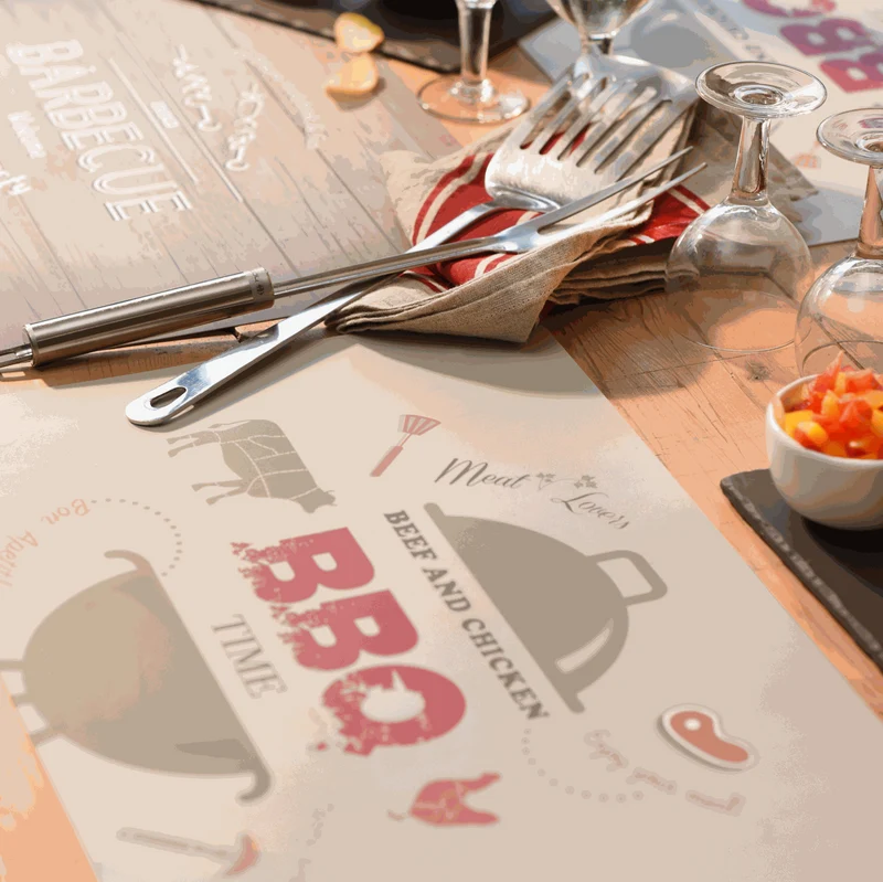 Tischset Food, rechteckig