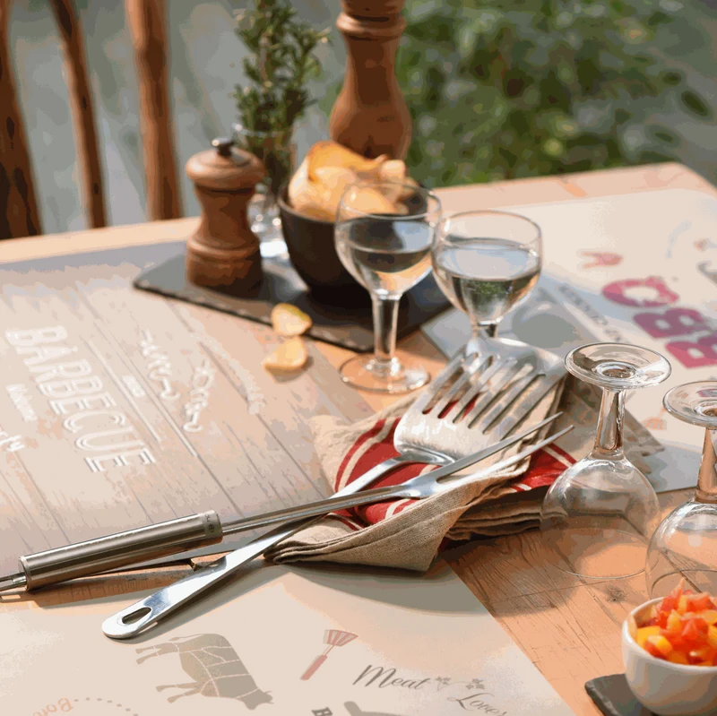 Tischset Food, rechteckig