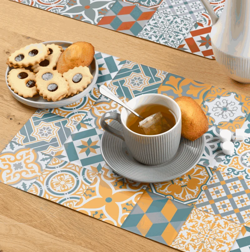 Tischset Ornamente, rechteckig