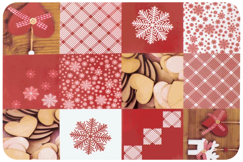 Tischset Weihnachten, rechteckig
