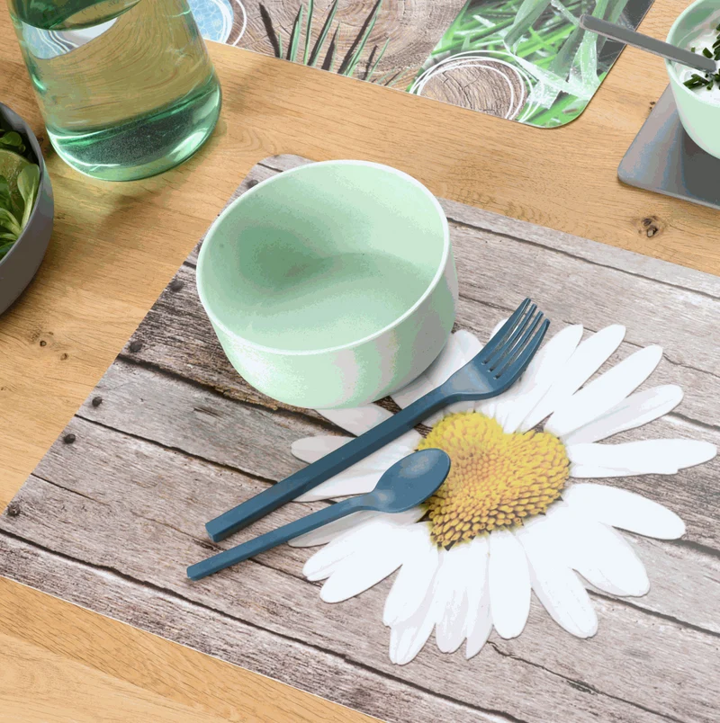 Tischset Blumen, rechteckig