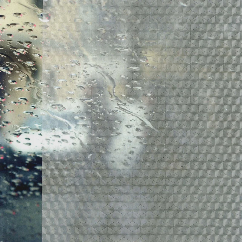 Vitrostatic Sichtschutzfolie Fenster "Geometrisches Muster kantig"