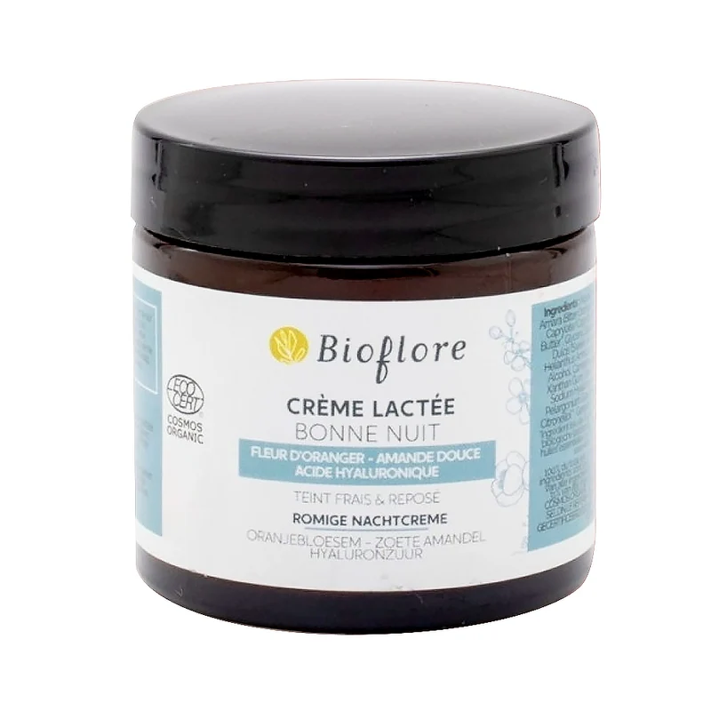 Bioflore - Crème lactée bonne nuit - 60 ml