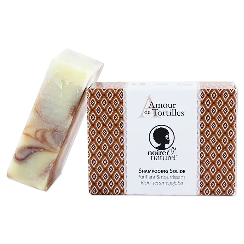 Noire Ô naturel - Shampooing solide Amour de Tortilles