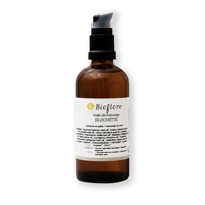 Bioflore - Huile de massage Bio - Silhouette - 100 ml
