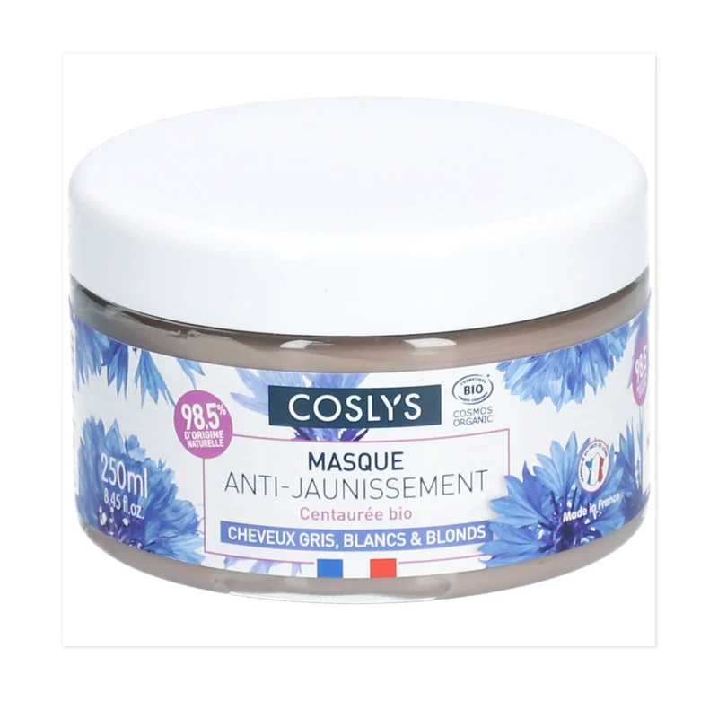 Coslys • Masque anti-jaunissement à la centaurée bio