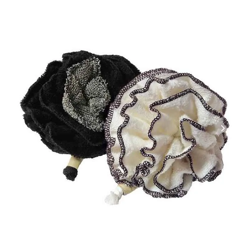 Éponge Bamboo Flower - Noire - Croll & Denecke