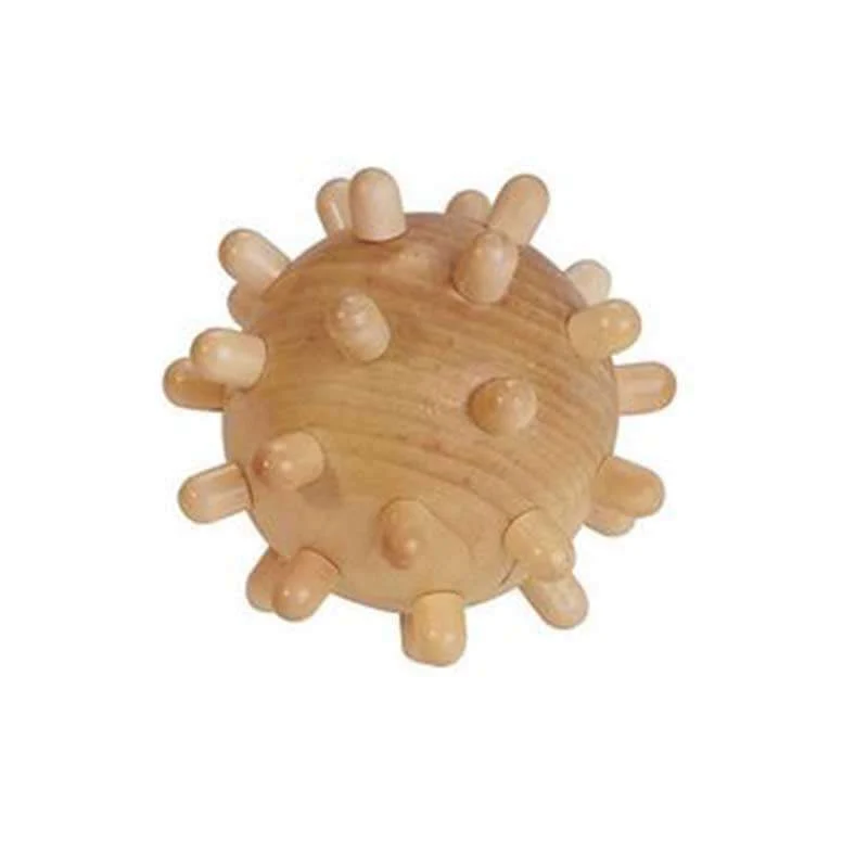 Balle de Massage en Bois