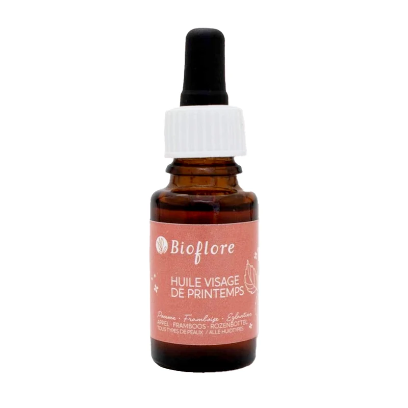 Bioflore - Huile visage de printemps Bio - 15 ml