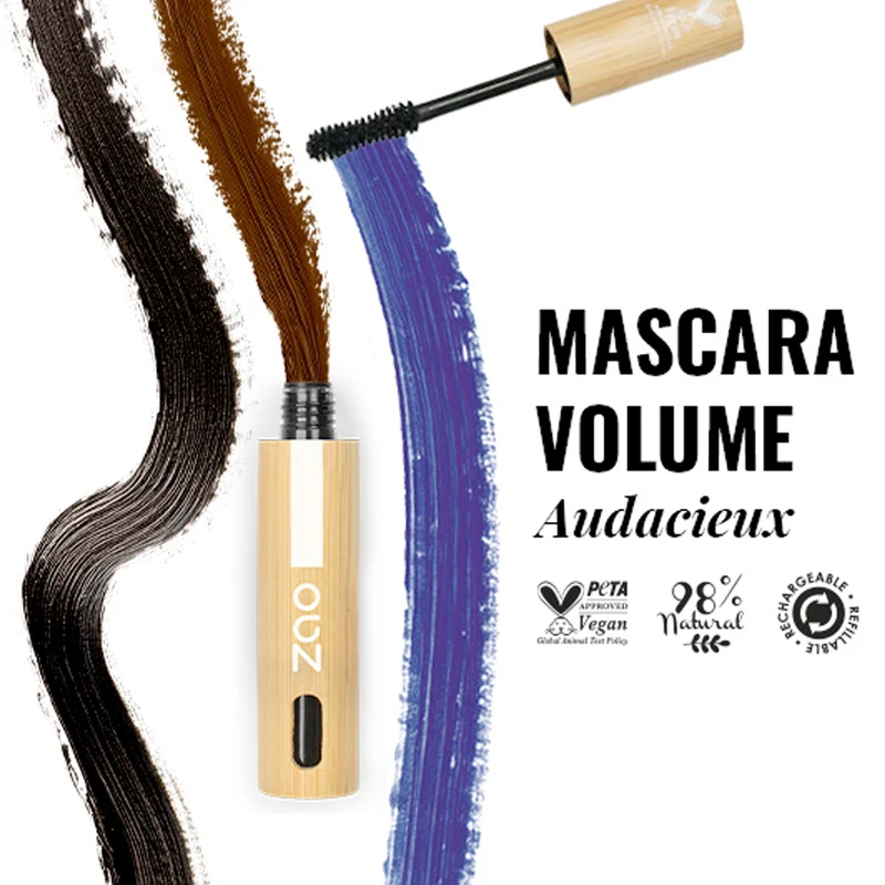 ZAO • Mascara Volume audacieux (recharge)