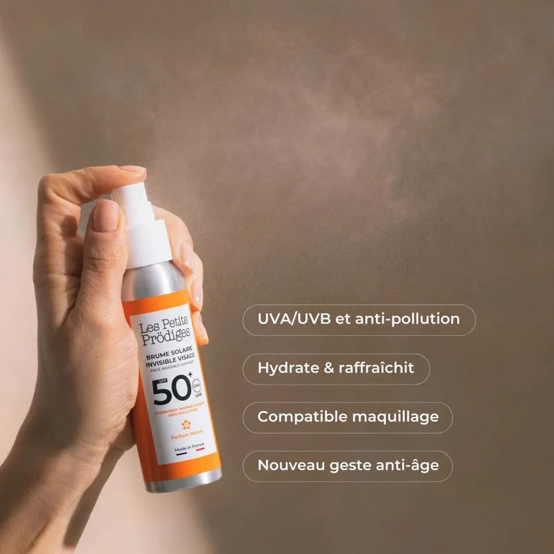 Brume solaire SPF 50+