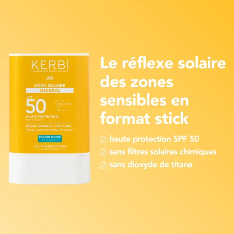 Stick Solaire SPF50 - Avec Parfum dès 3ans