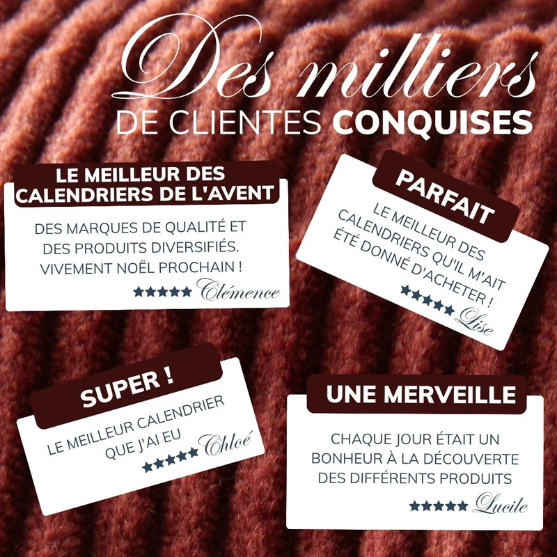 Calendrier de l'Avent beauté 2026