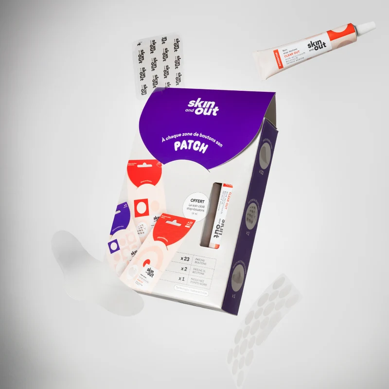 Kit multi-patchs (3 patchs + 1 mini stop boutons)