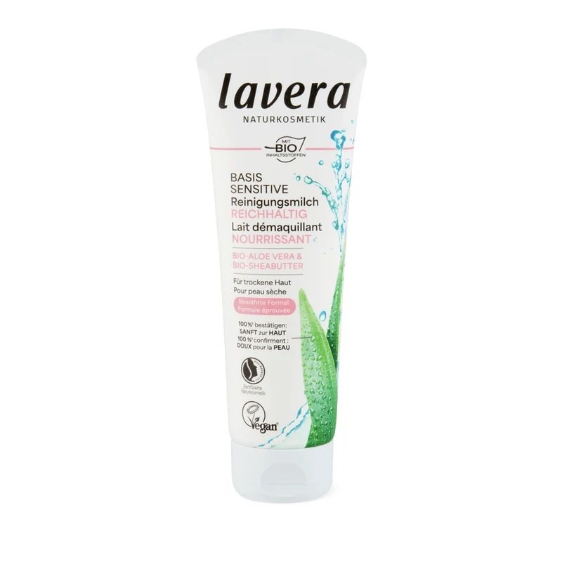 Lavera • Basis Sensitiv Cleansing Milk / Lait démaquillant